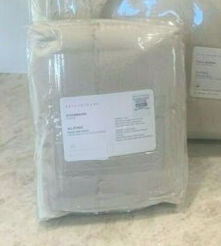 Pottery Barn Alpine Faux Fur Standard Sham Ivory 26x20 New Just One New 🦩