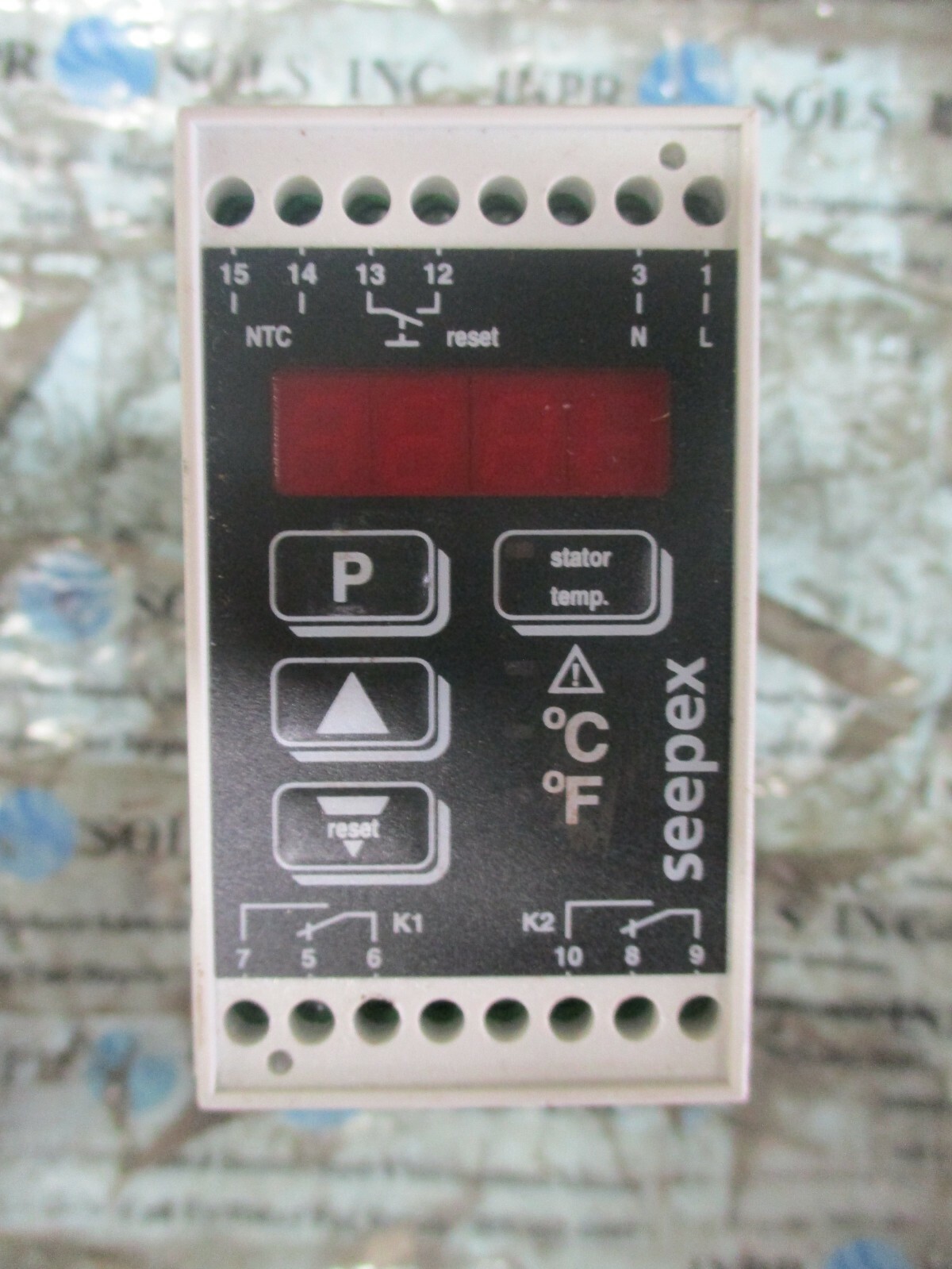 Seepex SGRTSE115ACCSA TSE Controller 115VAC 4VA Software Ver. 023G1 *Tested*