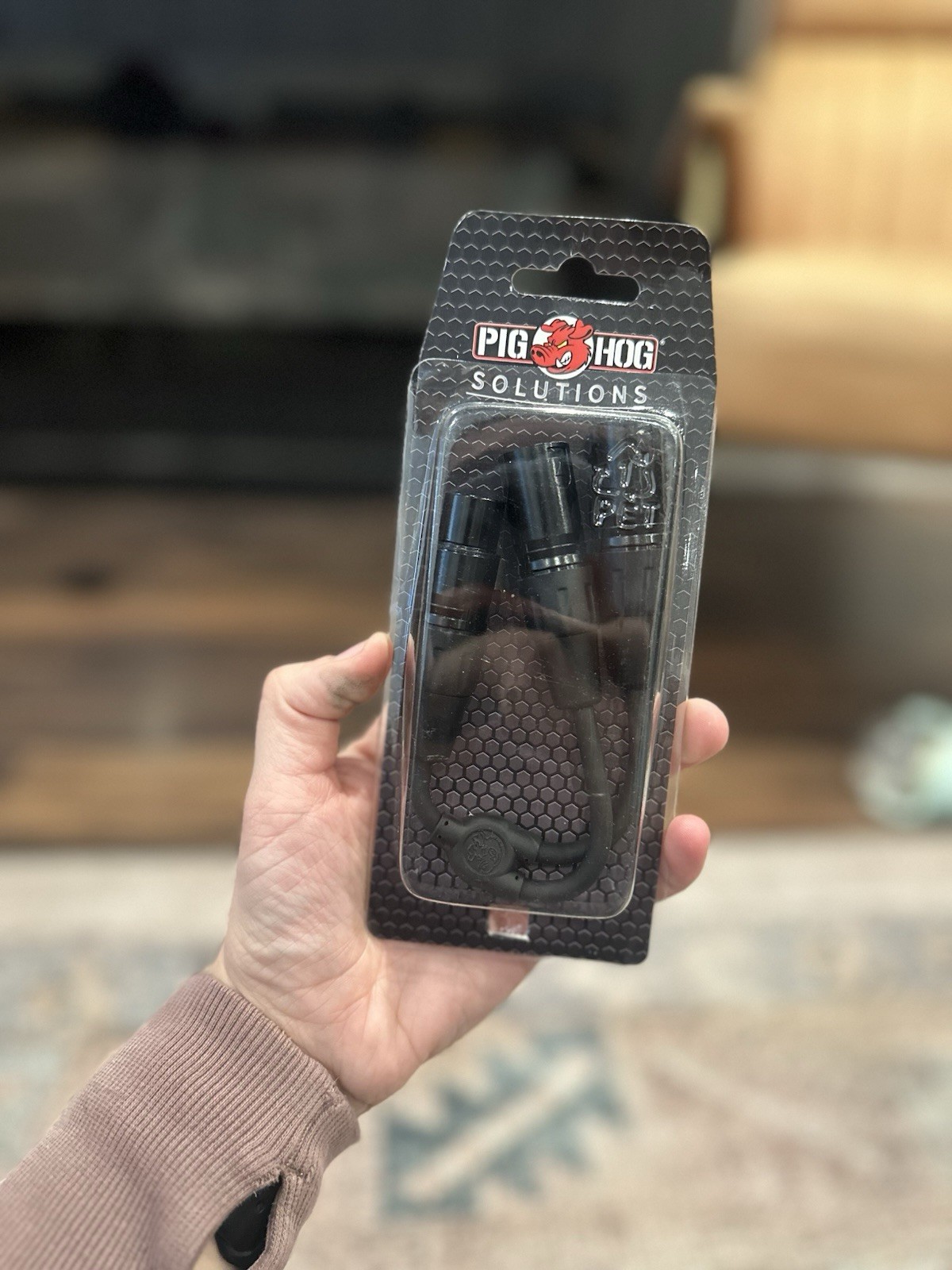 New - Pig Hog Solutions PY-XF2XM - 6" Y Splitter Cable, XLR(F)-DUAL XLR(M)
