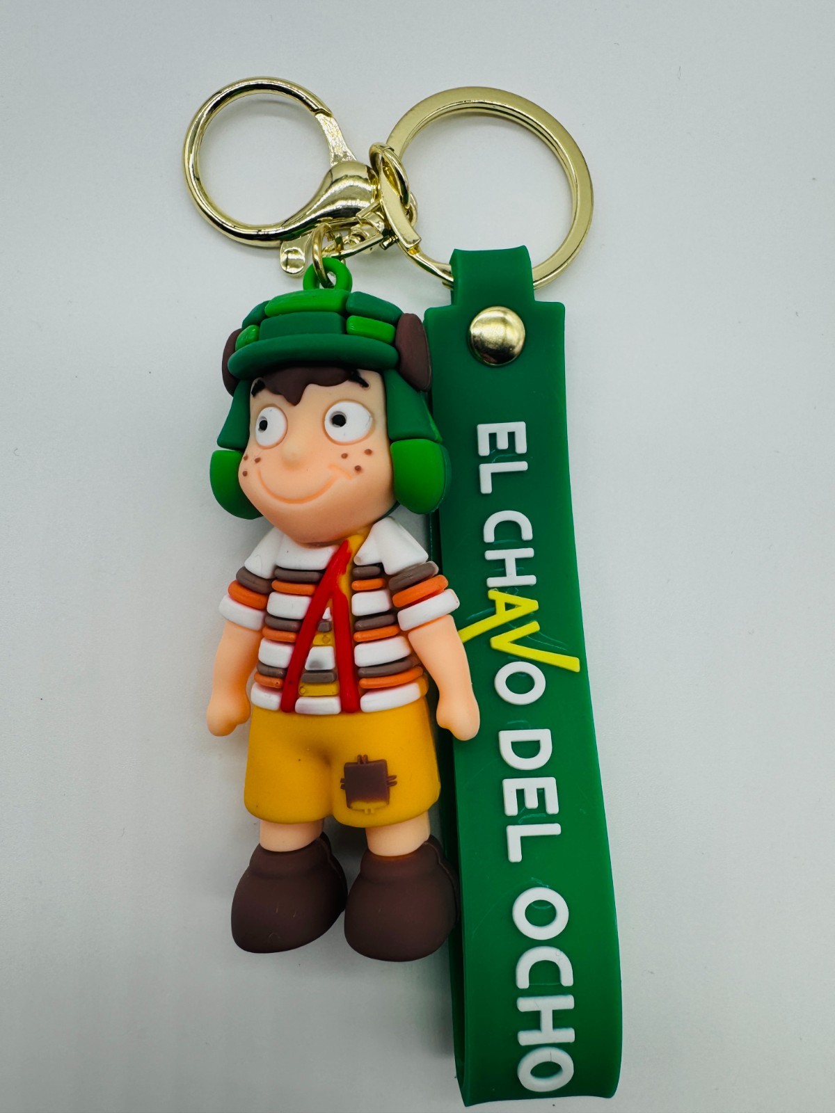 ❤️  EL Chavo del 8 Llavero Rubber Clip-On Keychain El Chavo del Ocho Animation