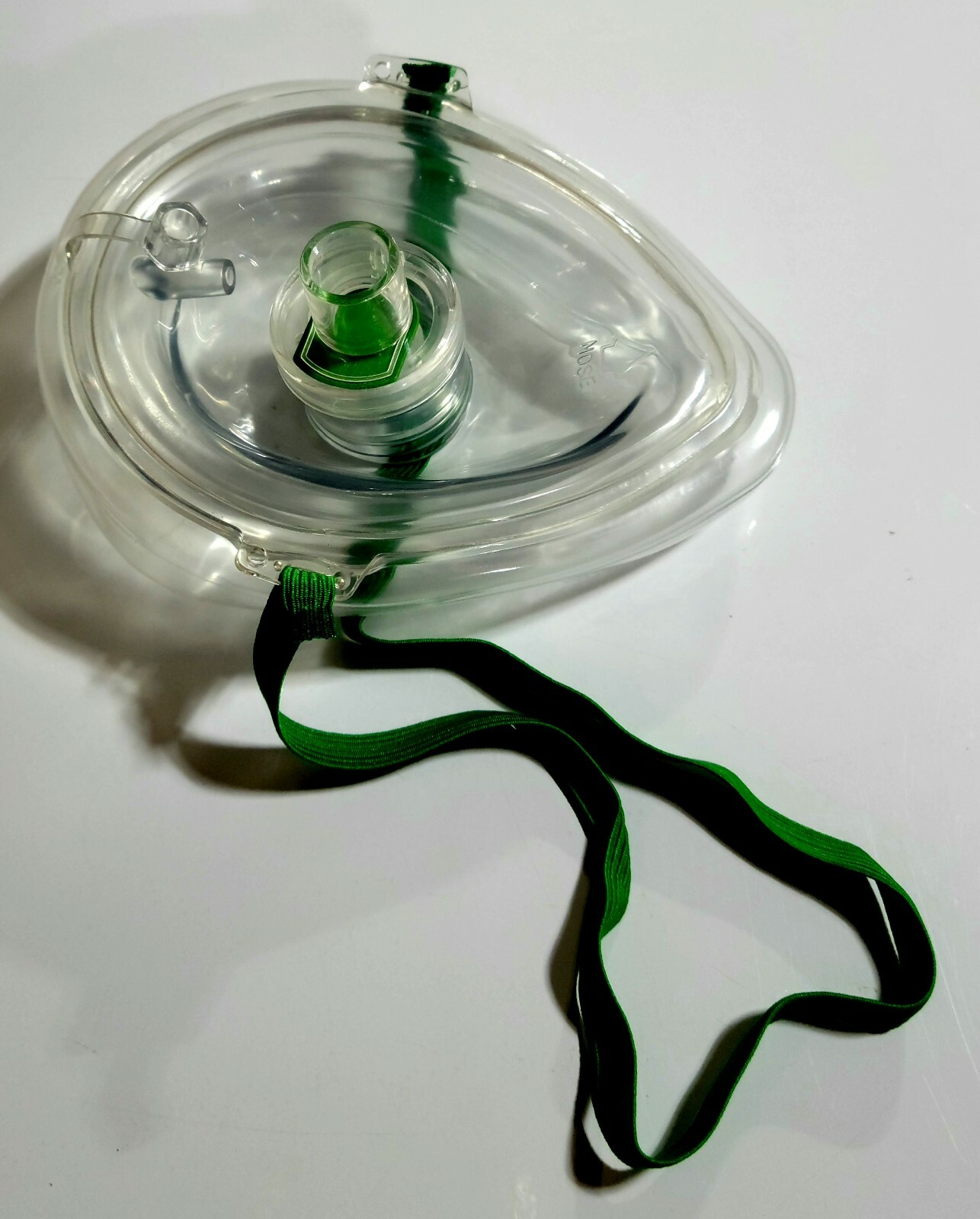 Med Storm Resuscitator Mask Pocket Size with Case Open Container New