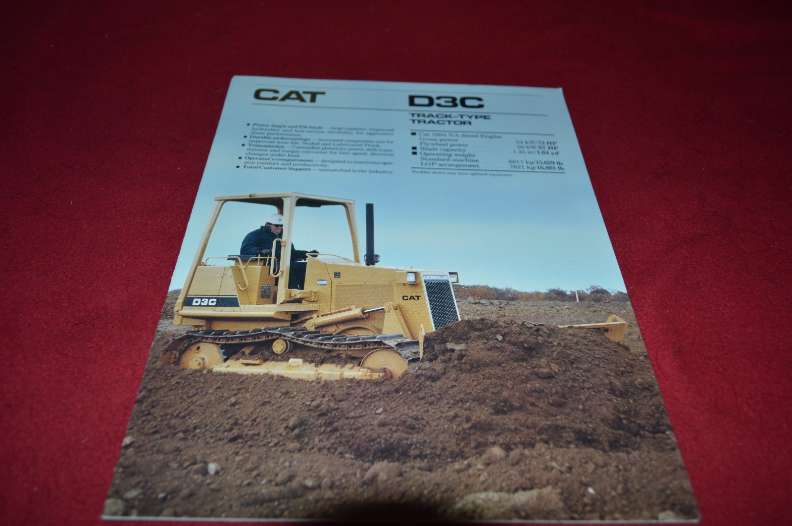 Caterpillar D3C Crawler Dozer Dealer's Brochure DCPA4 ver3