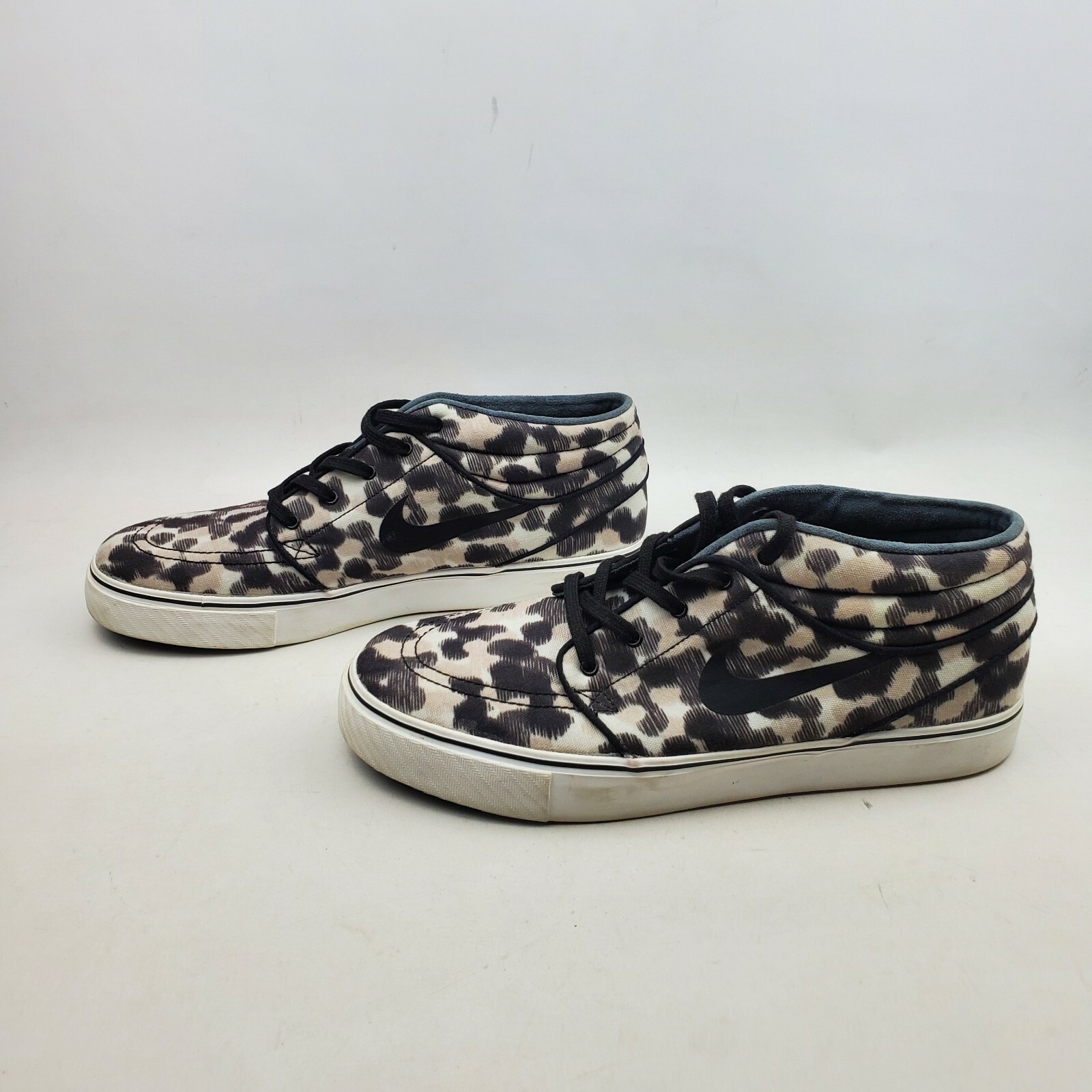 Nike Stefan Janoski Zoom Air Skate Shoes Snow Leopard Mens 9
