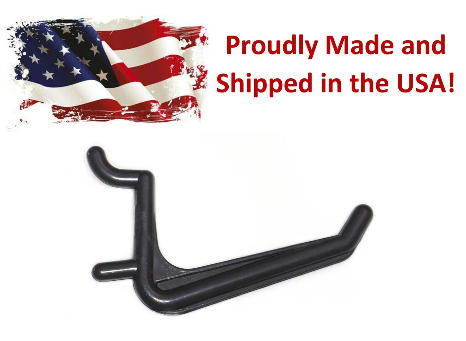 Plastic JUMBO Black L HOOK  Peg Board Kit Tool Storage Craft Hooks Pick A Pack