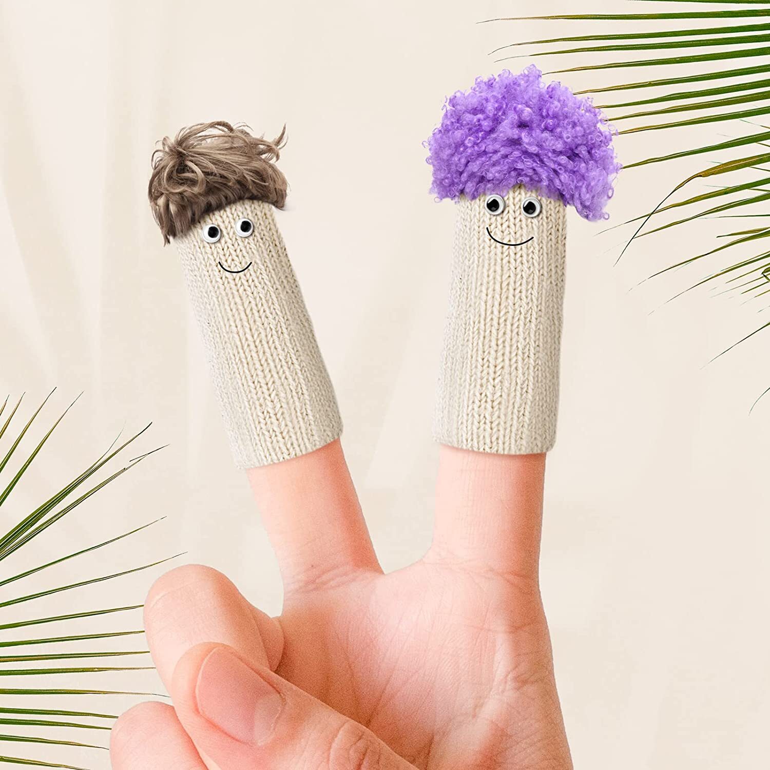 EvridWear Cotton Finger Cots Thumb Protector (20PCS/Pack) 2 Sizes Bulk Packs
