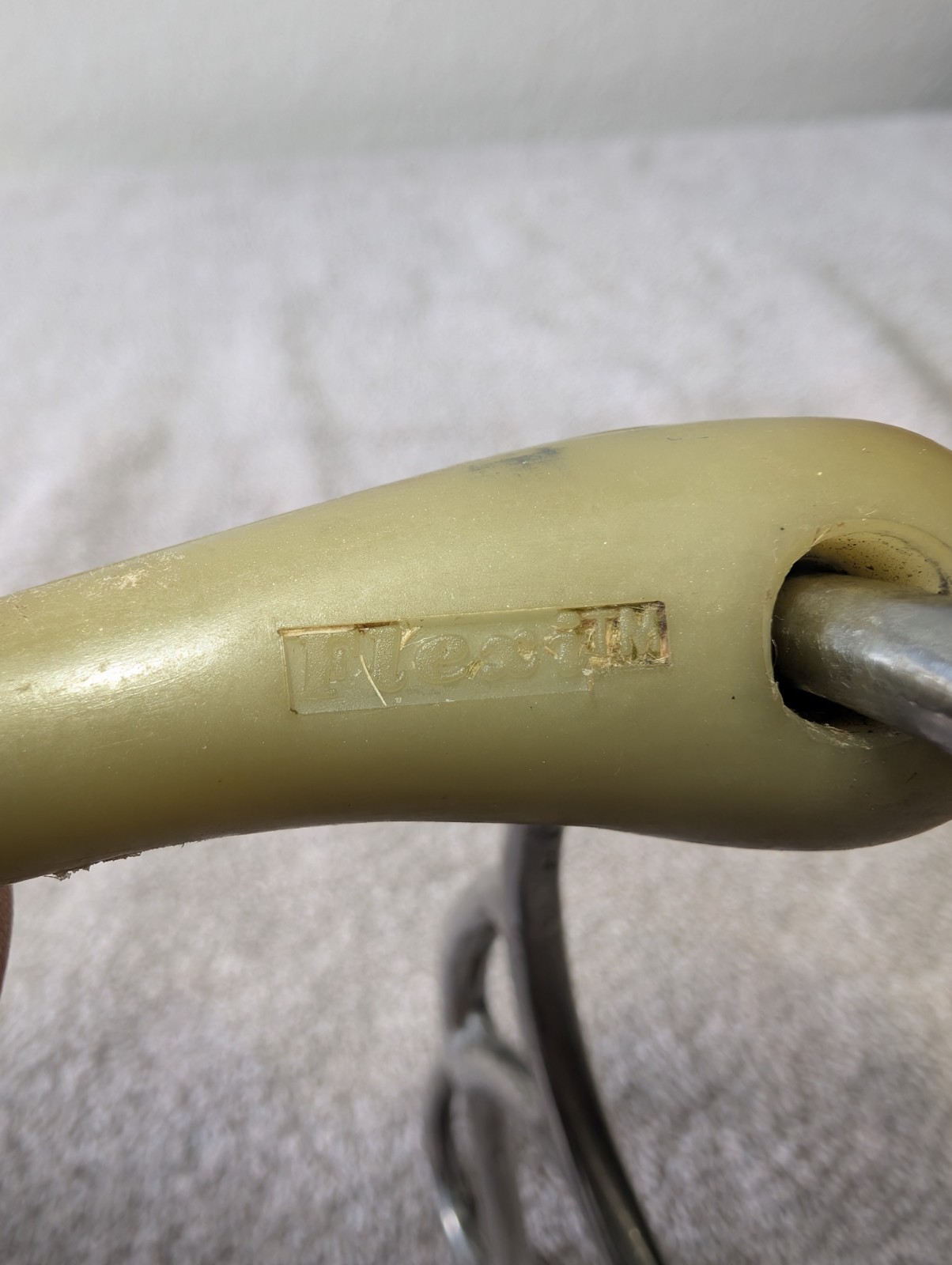 Equestrian Tack Horse Bit Flexi Snaffle With Large Rings Soft Mouth Bit