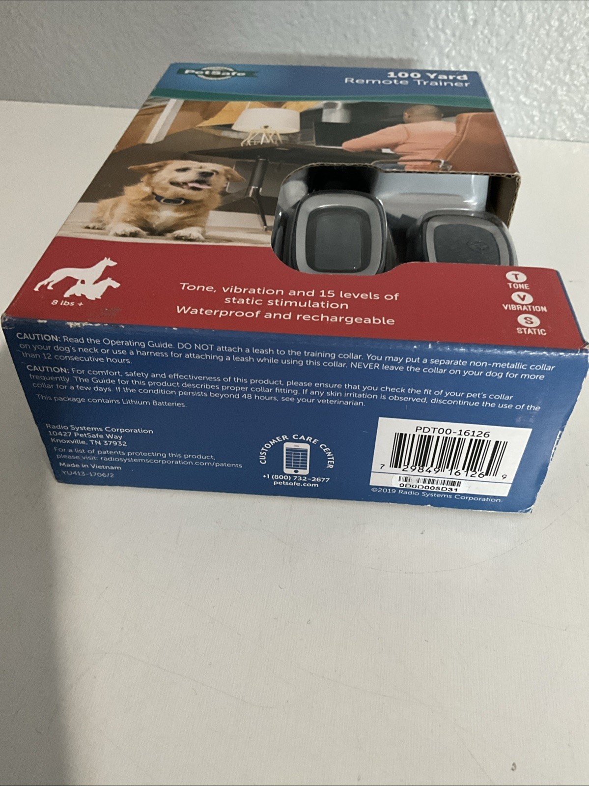 PetSafe Remote Trainer Collar 100 Yards 16126 New Sealed