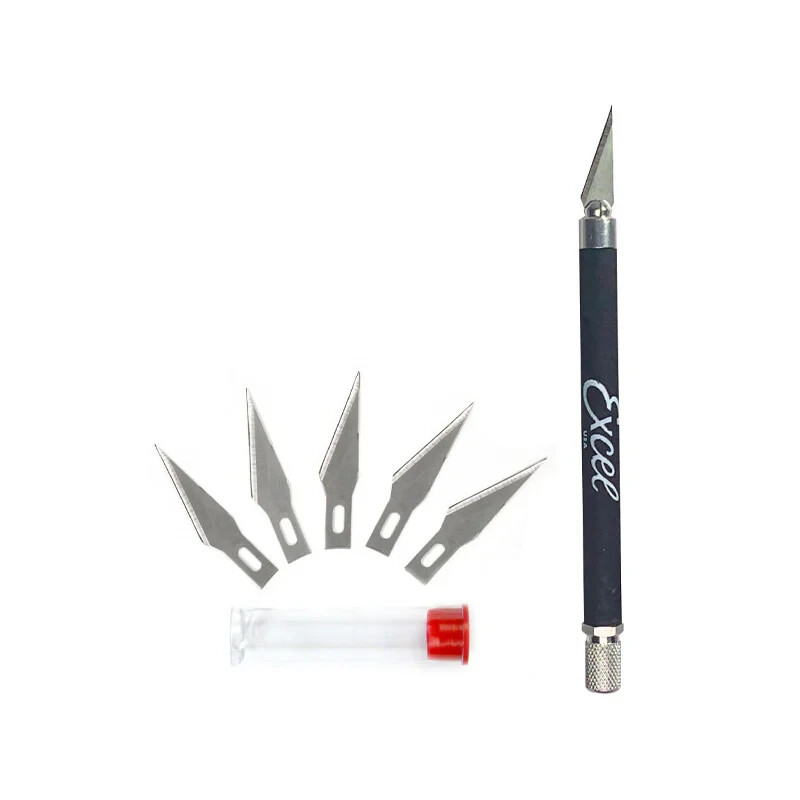 Excel #19018:  K18 Grip-On Knife With Extra #11 Blades Made in the USA; NEW