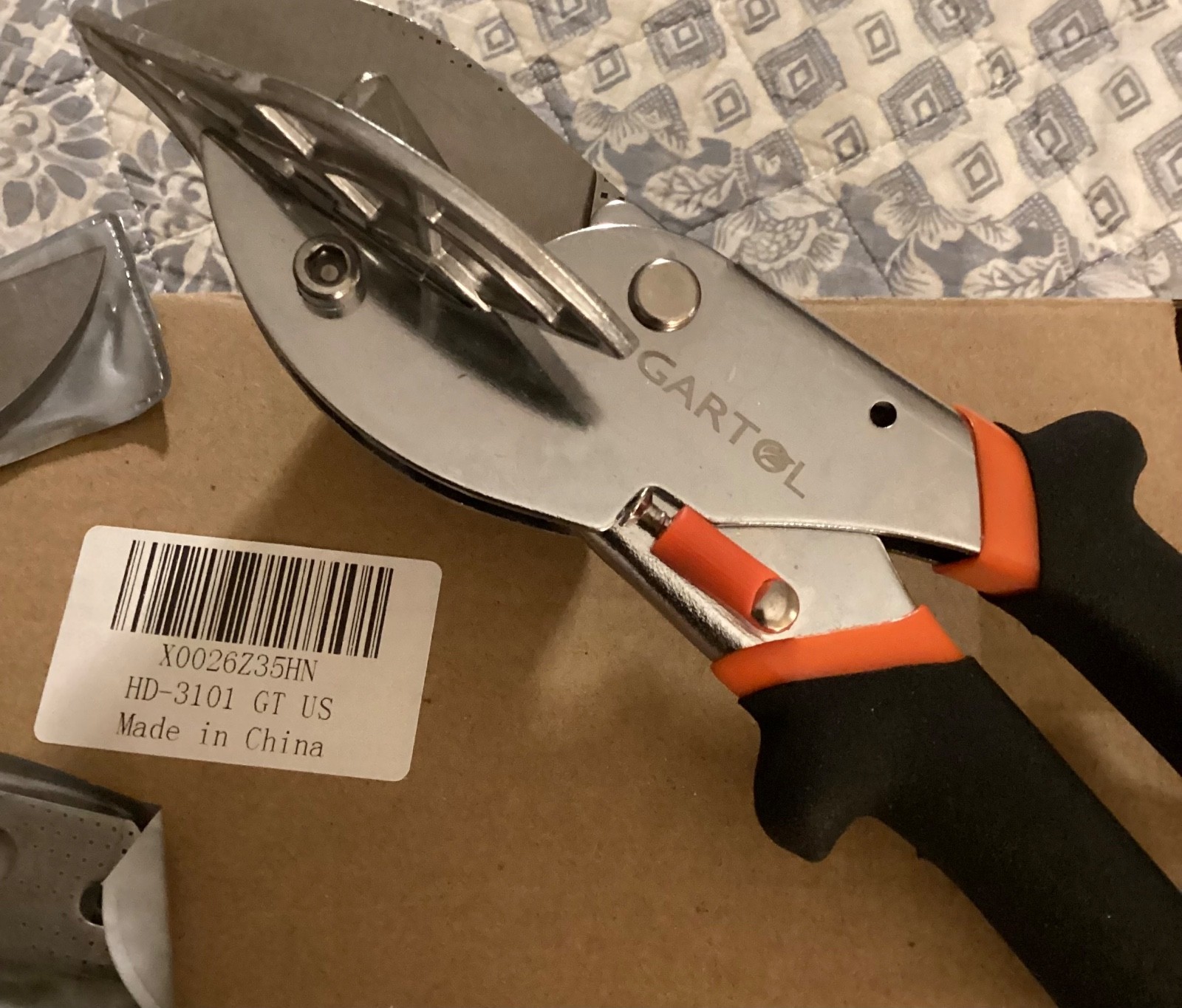 Gartol Miter Shears for Angular Cutting Adjustable 45-135° Trim Cutting Tool