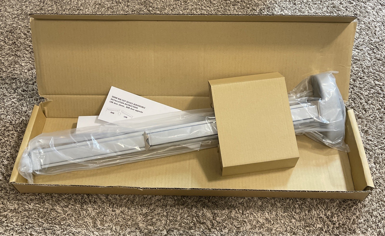 PAMEX Panic Exit Device E5000/E03-AL Aluminum DOOR Handle New Open Box