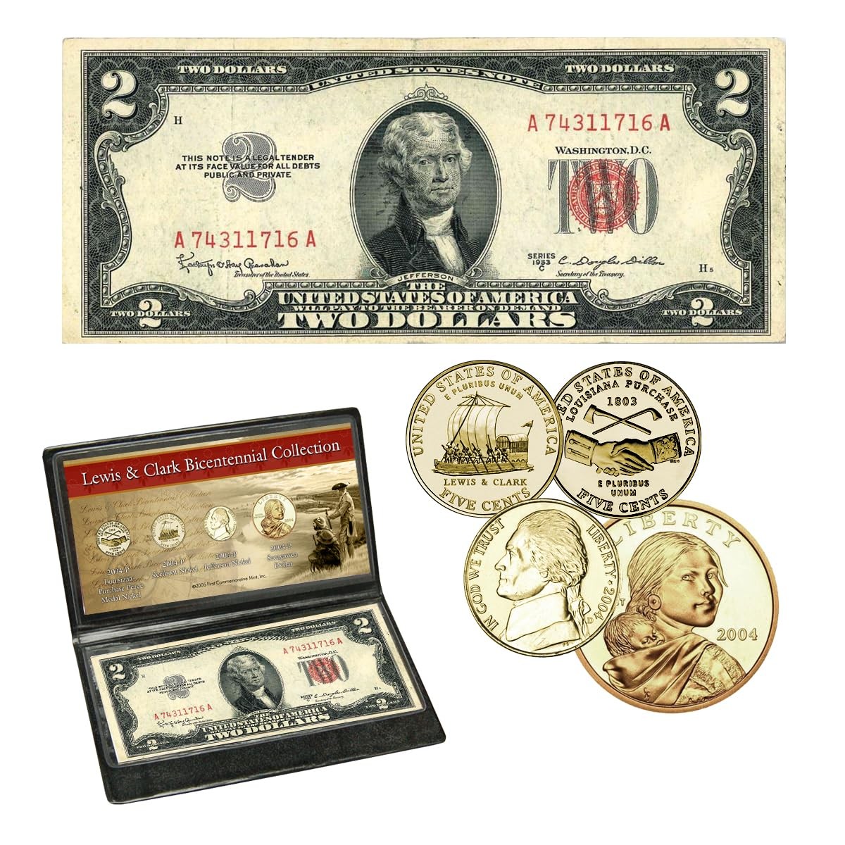 Lewis & Clark Coin and Currency Collection Medium