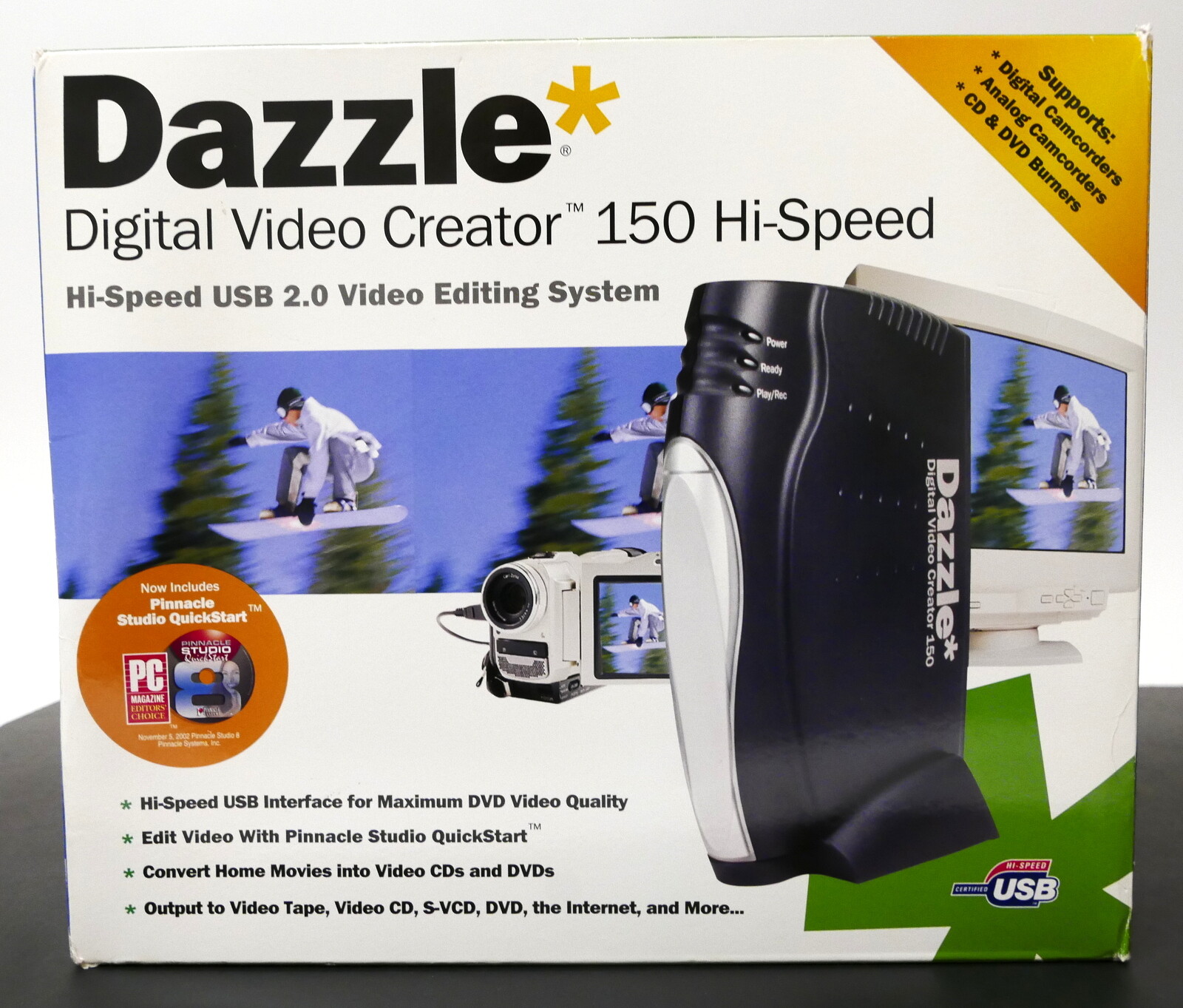 Dazzle Digital Video Creator 150 Hi-Speed USB 2.0 Video Editing System