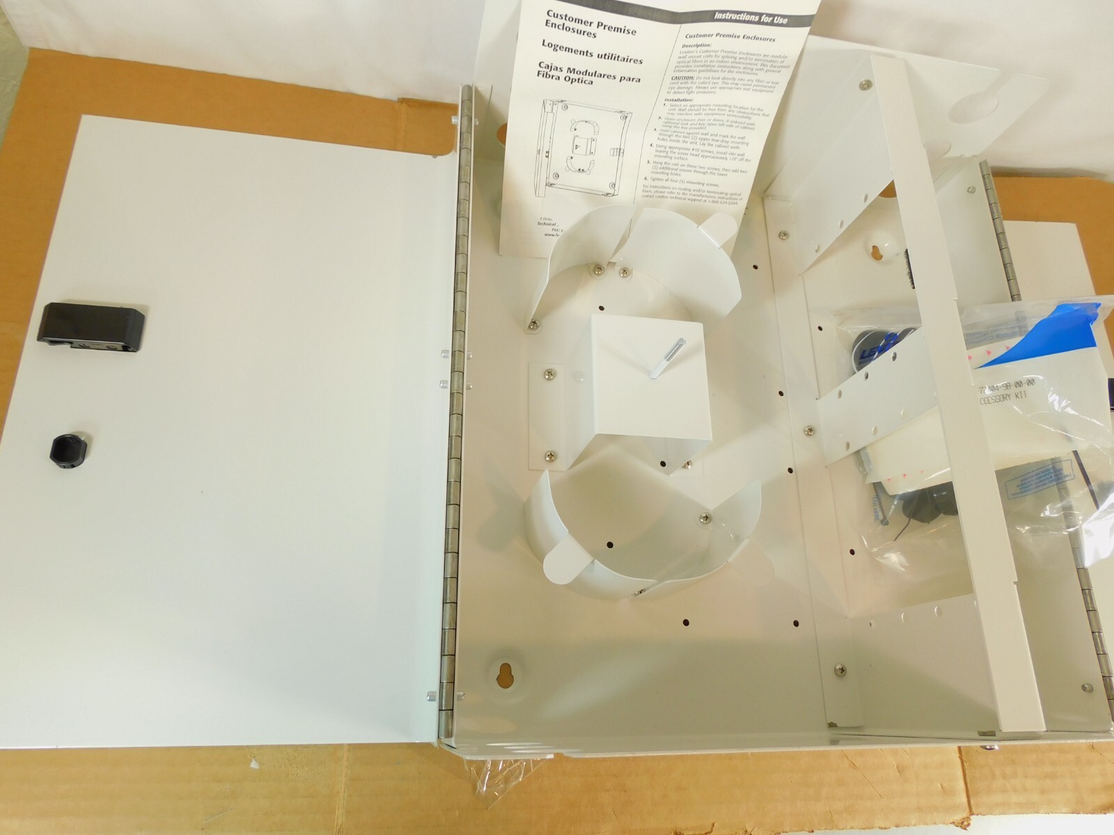 Splice Enclosure LightSpace CPC Series Accepts LGX Adapter Plates CPC48-STD