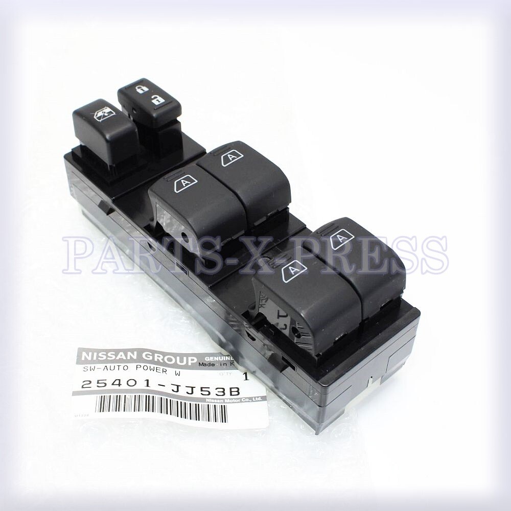 NEW GENUINE OEM NISSAN INFINITI G37 Q60 LEFT FRONT DOOR POWER WINDOW MAIN SWITCH