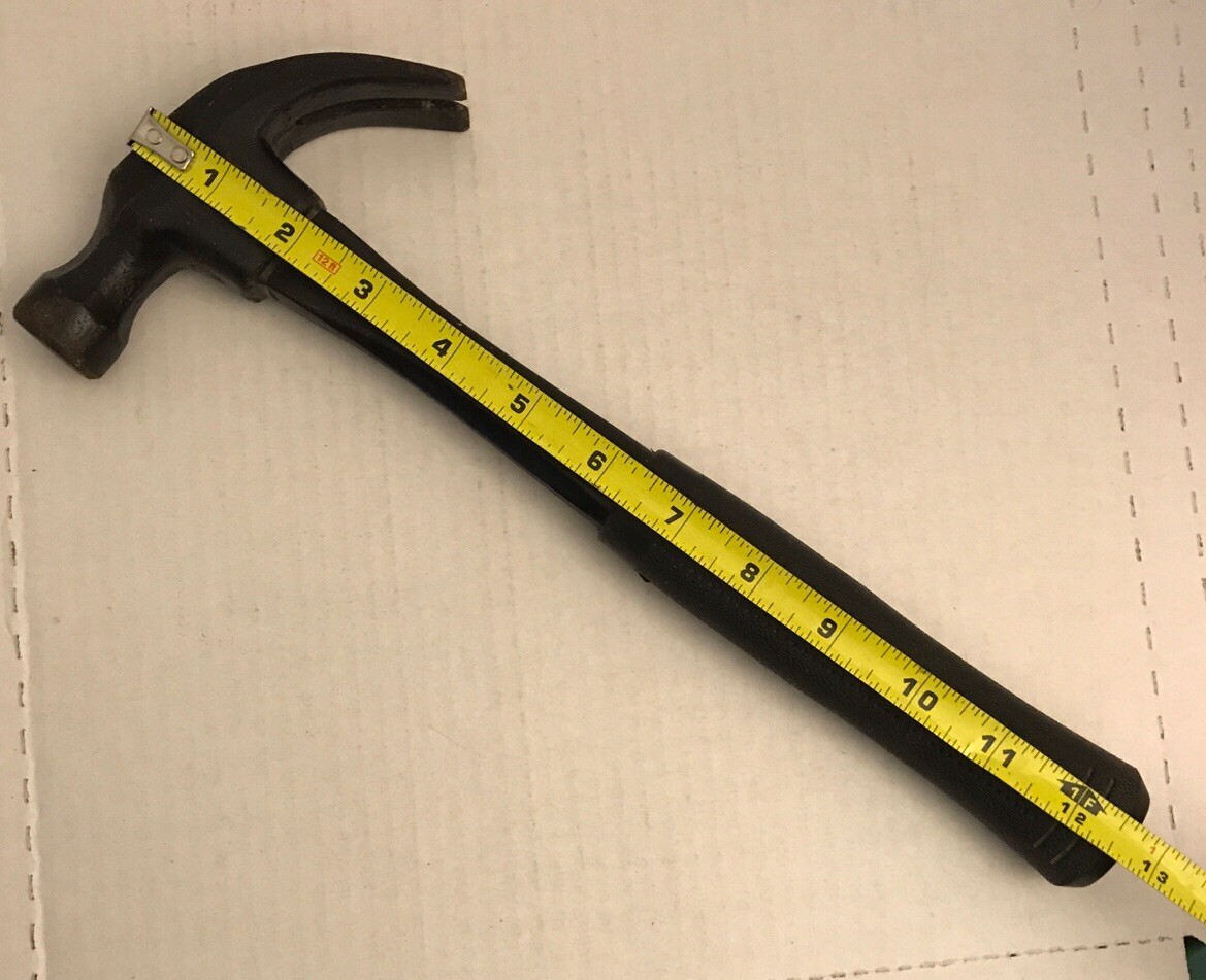 BARCO USA Claw Hammer Construction Black Rubber grip Framing tools