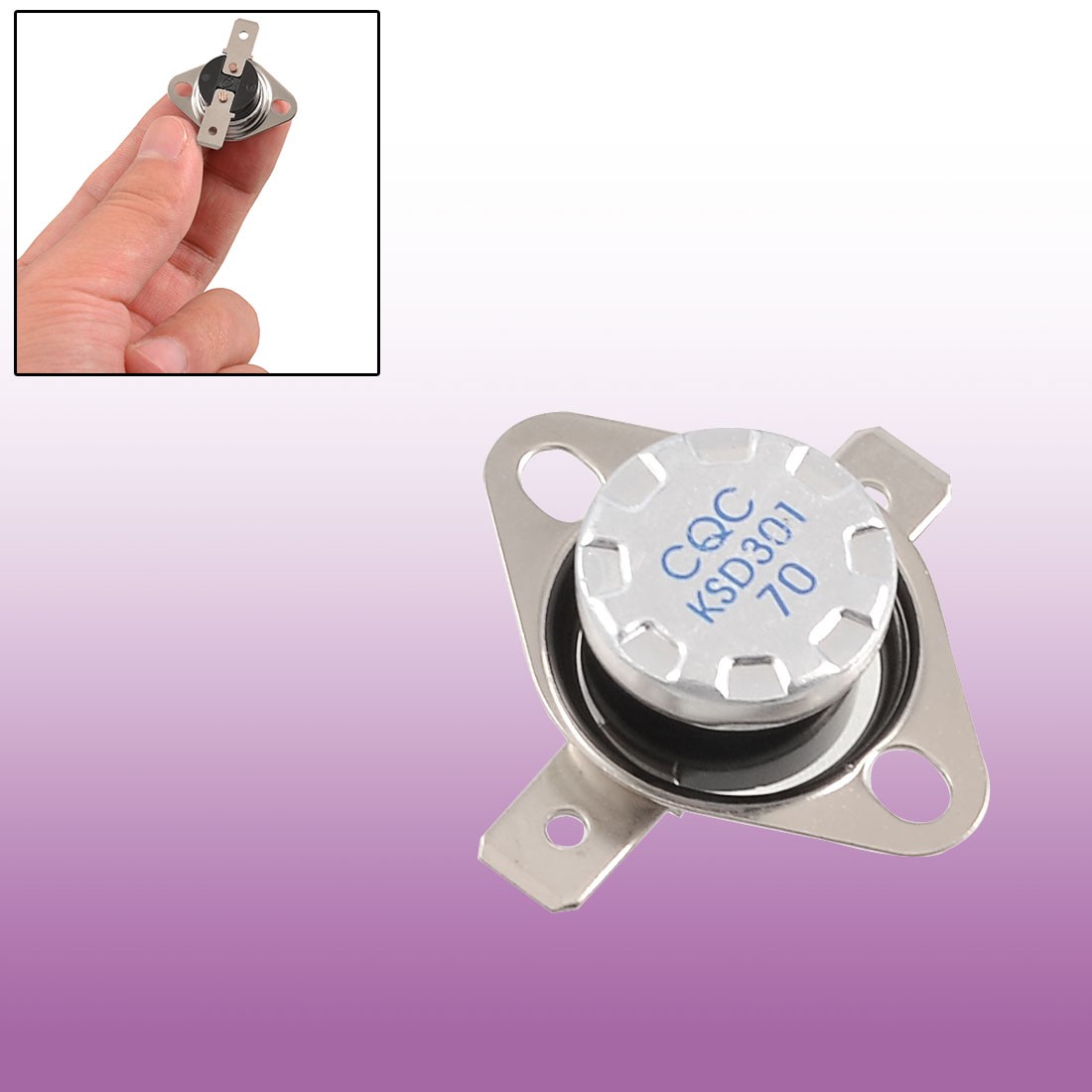 KSD301 250V 10A 70 Celsius Temperature Control Switch Thermostat N.C Ugwic