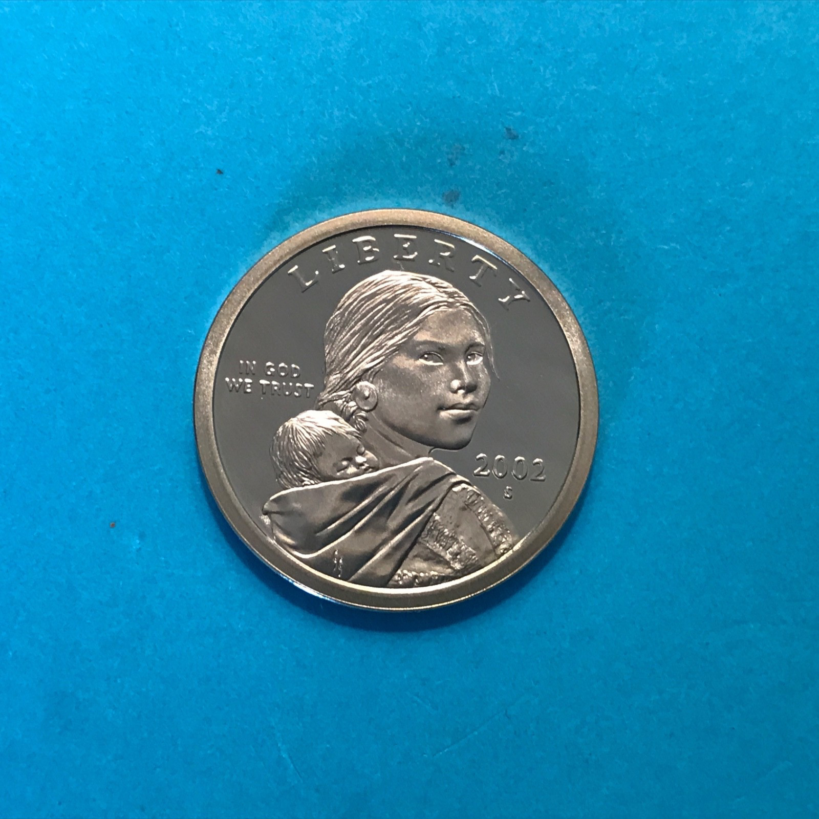 2002 S Sacagawea Dollar Coin Proof   FREE SHIP