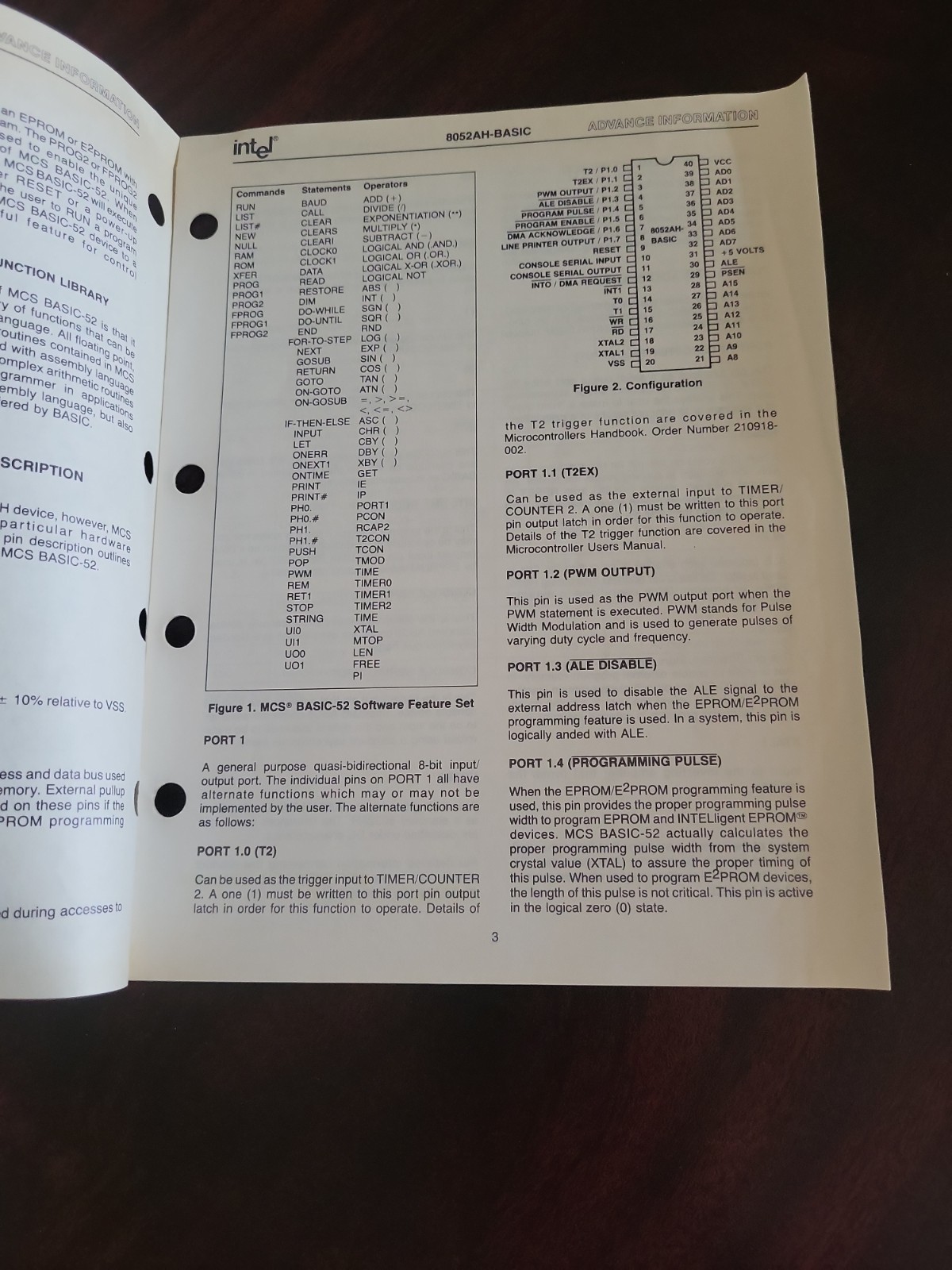 Vtg. INTEL Embedded Controller Handbook Volume 2 16-bit 1988 Edition