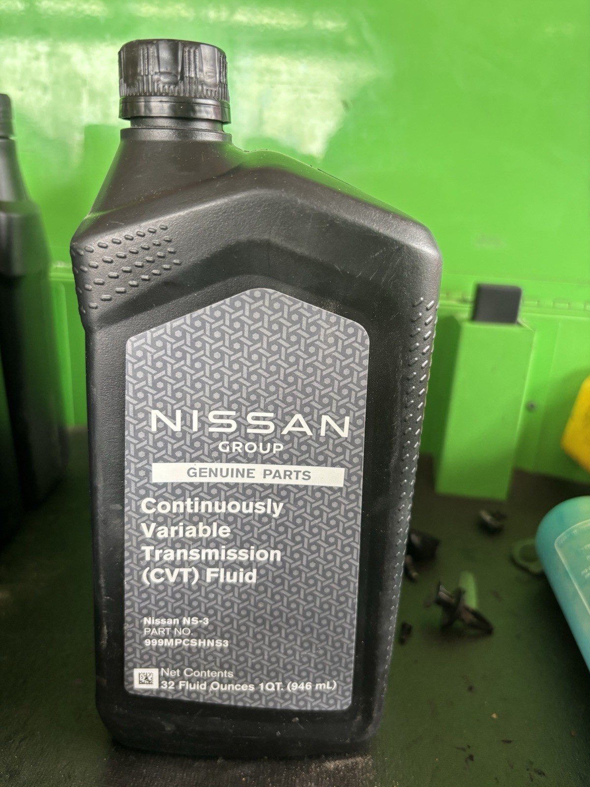 lot of 3 Genuine Nissan CVT Transmission Fluid NS3 - 999MPCSHNS3 - New Fluid