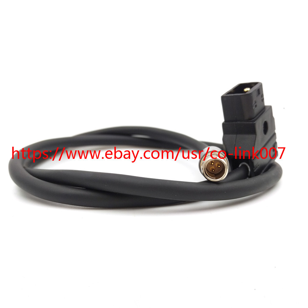 RS 3 pin Male to D-tap Male Power Cable for ARRI ALEXA/ for Amira RS