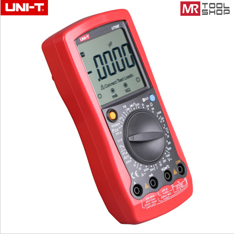 UNI-T UT58E Large LCD Multimeter 20000Bits AC/DC Meter Diode Transistor Tester