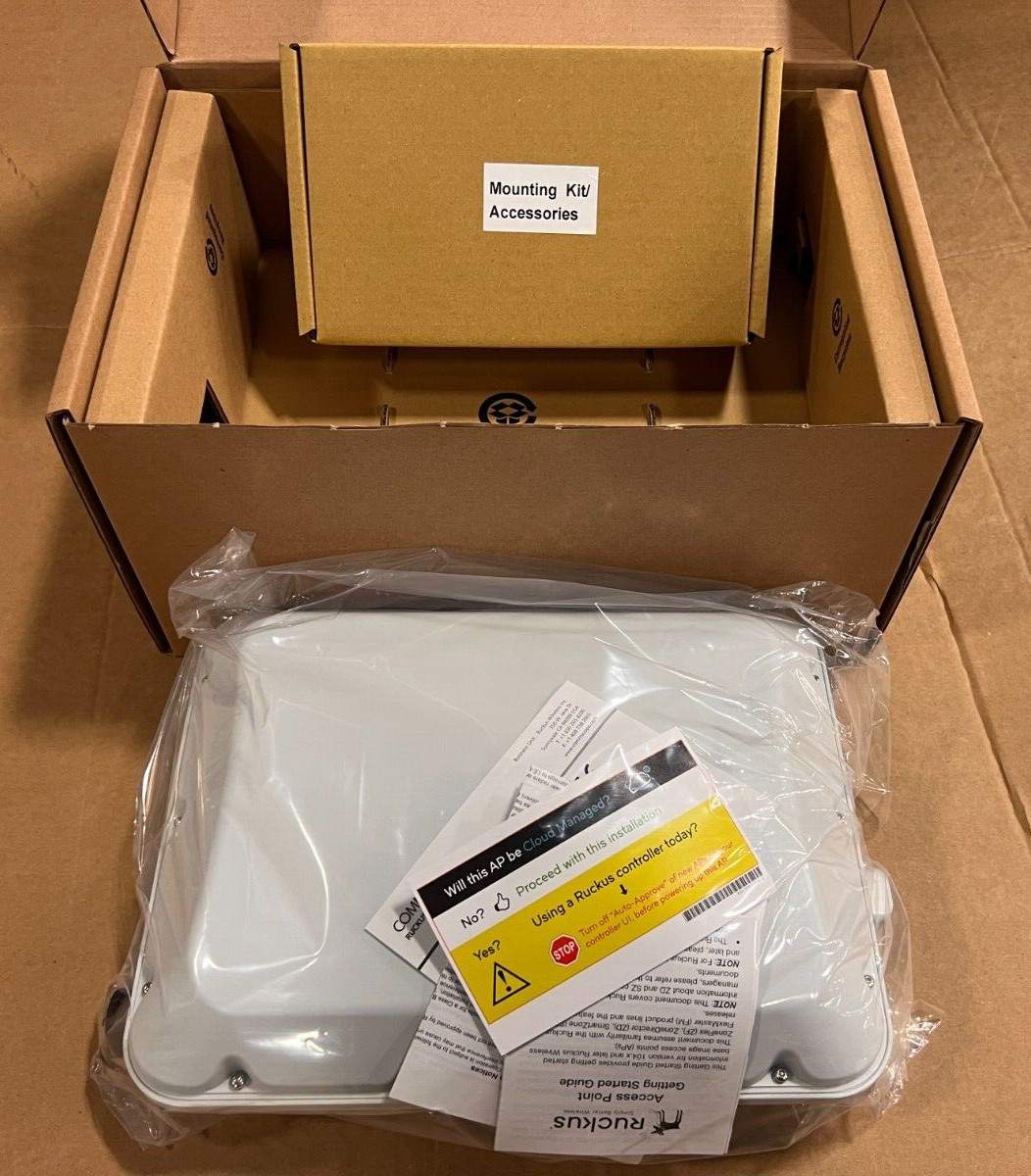 RUCKUS 901-T750-US02 T750 Outdoor Access Point w/ Mounting Kit T750