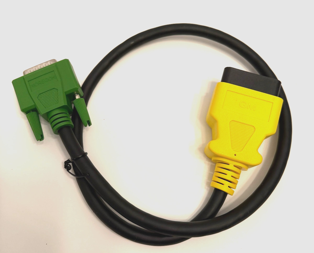 121297 Genuine Noregon Jpro DLA+ OBD-II Type-B Diagnostics Cable for GM