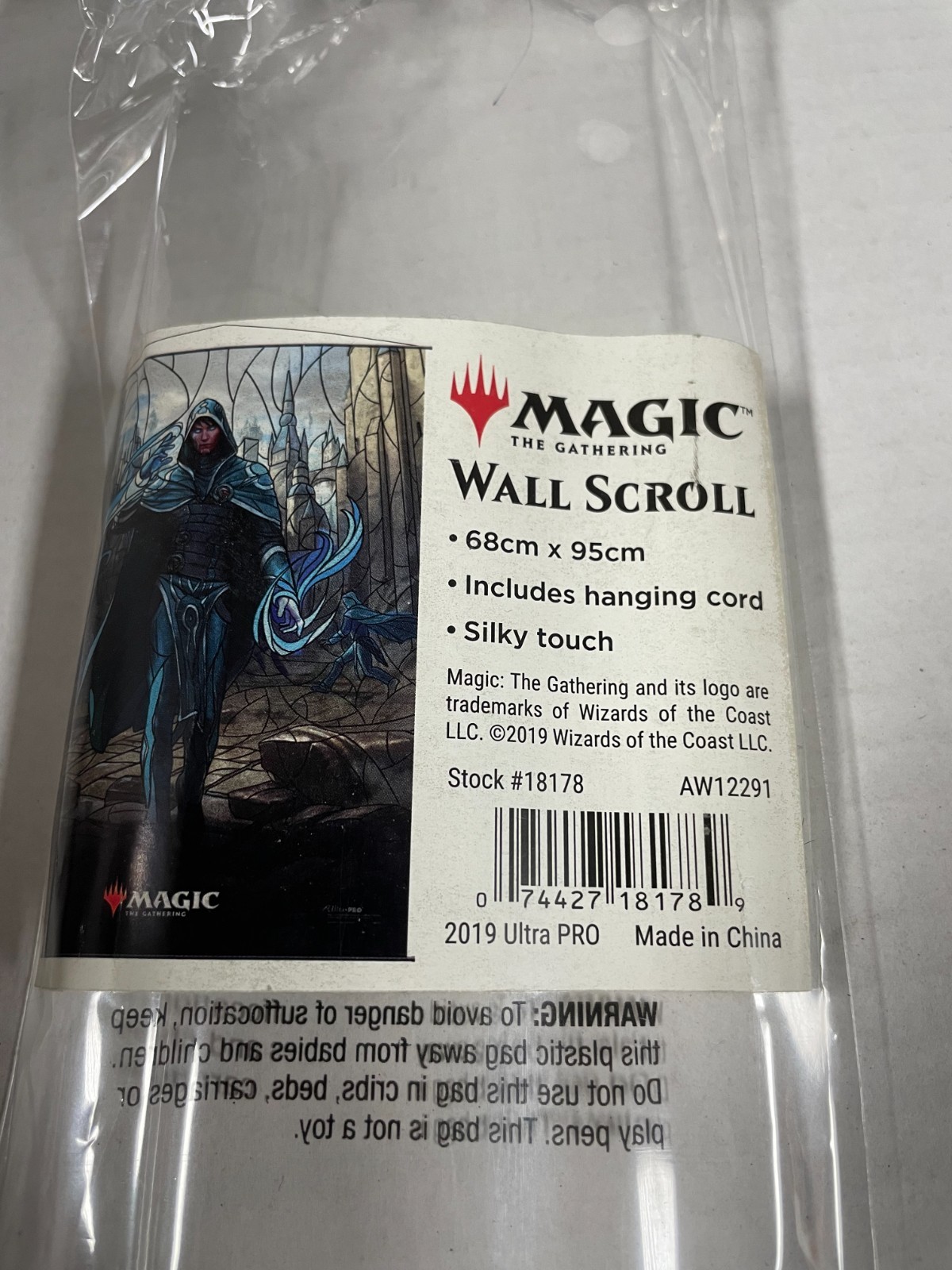Ultra Pro Wall Scroll Stained Glass - Jace 68cmx95cm