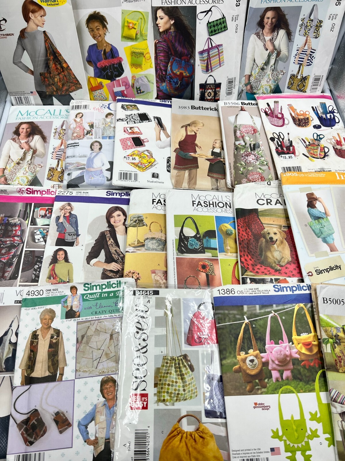 Buyers Choice of Sewing Patterns: Purses, Totes & Bags