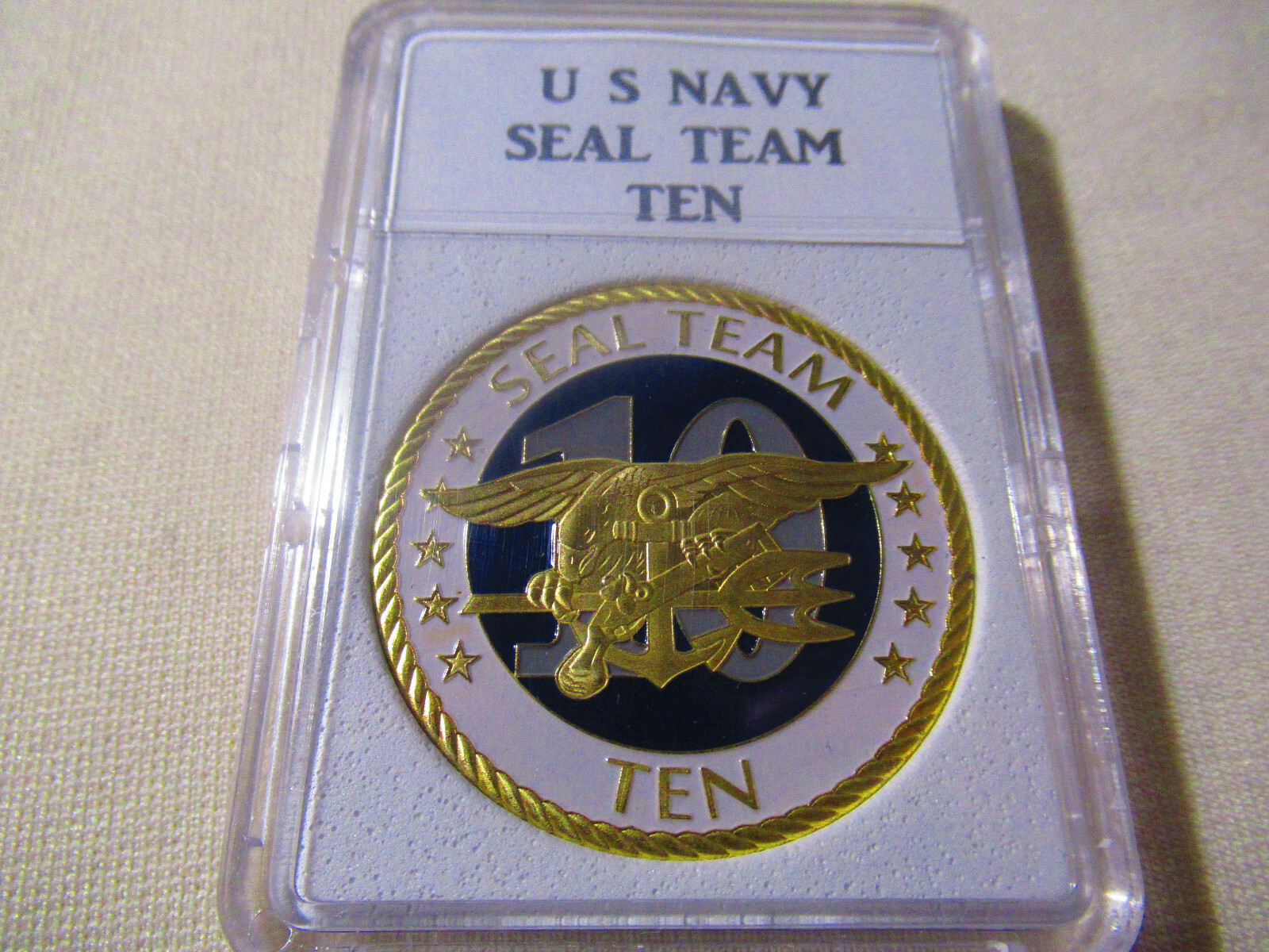 US NAVY SEAL TEAM TEN Challenge Coin