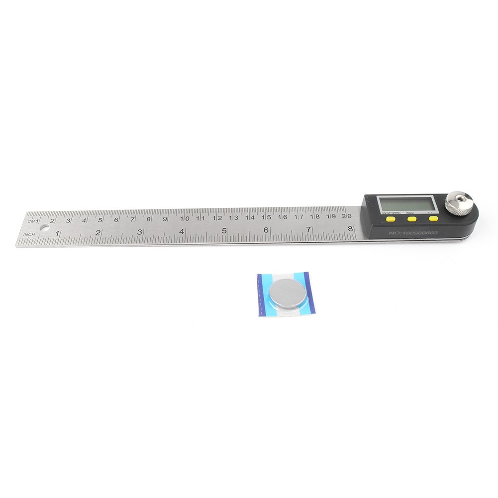14" Electronic Digital Protractor Goniometer Angle Finder Miter Gauge Ruler