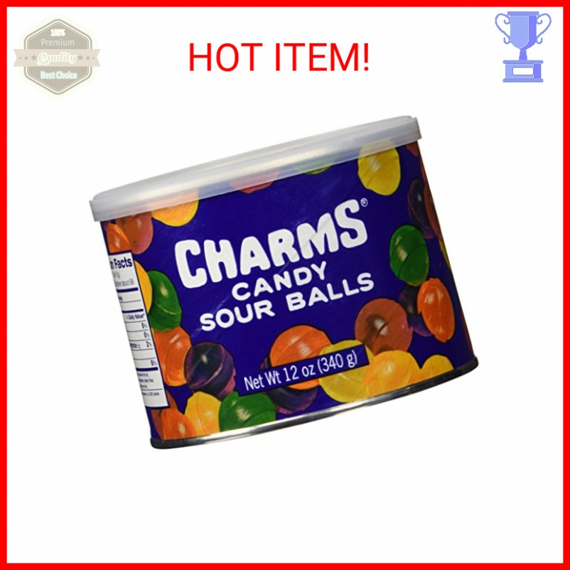 Charms® Sour Balls Hard Candy Tin - 12 Oz Can