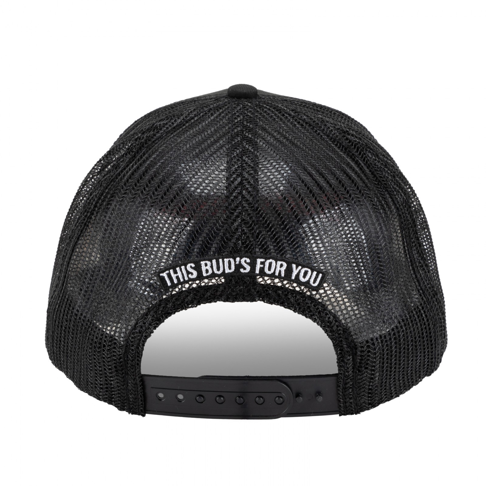 Budweiser This Buds For You Mid-Pro Structured Adjustable Hat Black