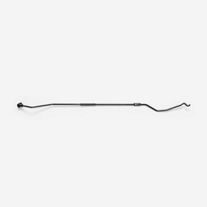 For Honda CR-Z ZF1 ZF2 Dry Carbon Fiber Bonnet Rod Hood Prop Rod