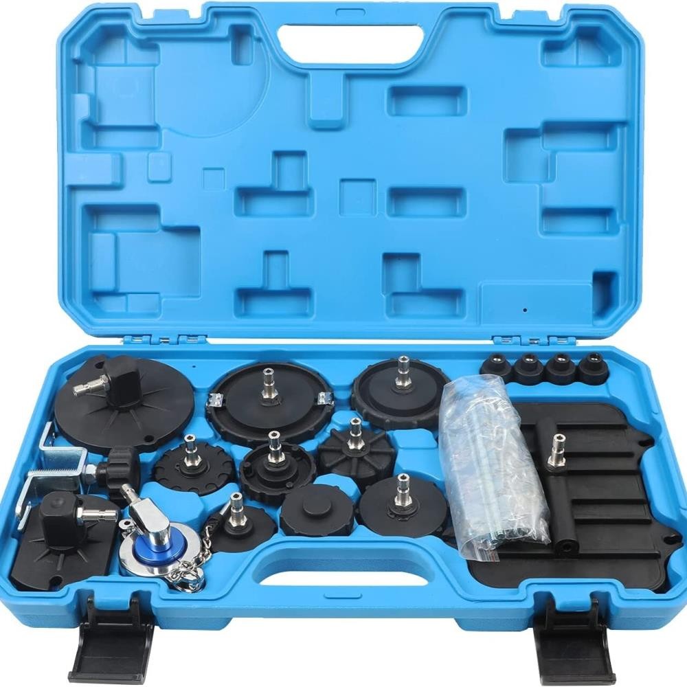Bleeder Adapters Cylinder Pressure 12pcs Brake Master Brake Bleeder Tool K .