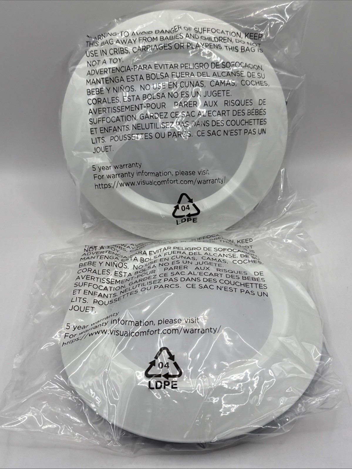 Qty.2 Generation Lighting 14230S-15 Traverse Direct 6” T24 3K-15 Recessed Light