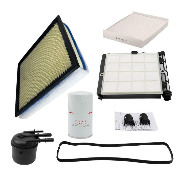 FD-4624 6.7L Diesel Fuel Oil Air Filter Kit For 2020-2023 Ford F250 F350 FA2031
