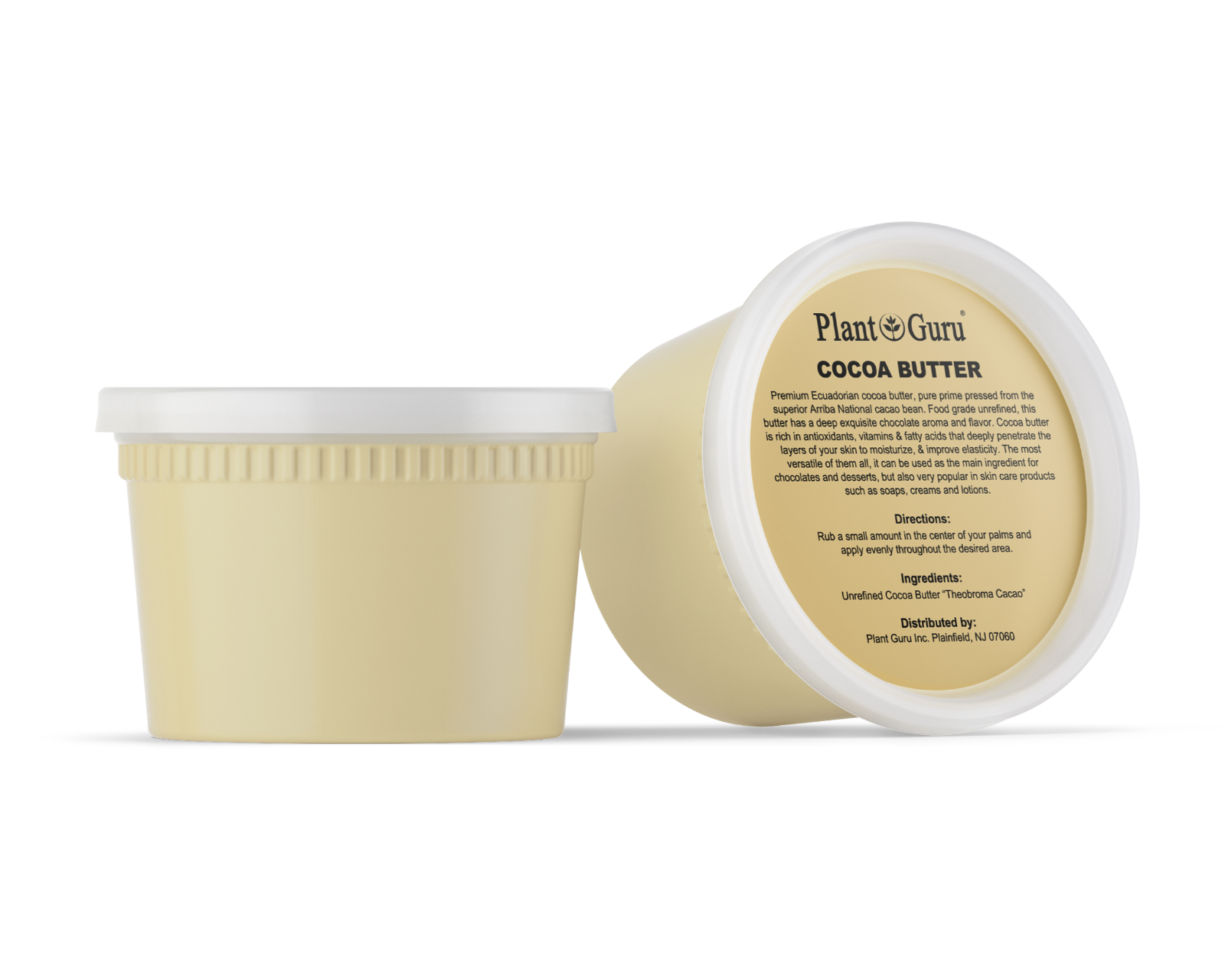 Raw Cocoa Butter 100% Pure Natural Unrefined Organic FOOD GRADE Cacao Beans