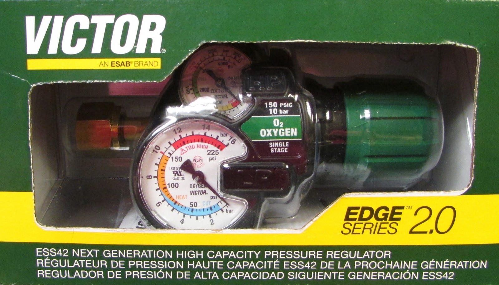 VICTOR Edge Series 2.0 ESS42 Oxygen Regulator ESS42 150 540 0781 3601