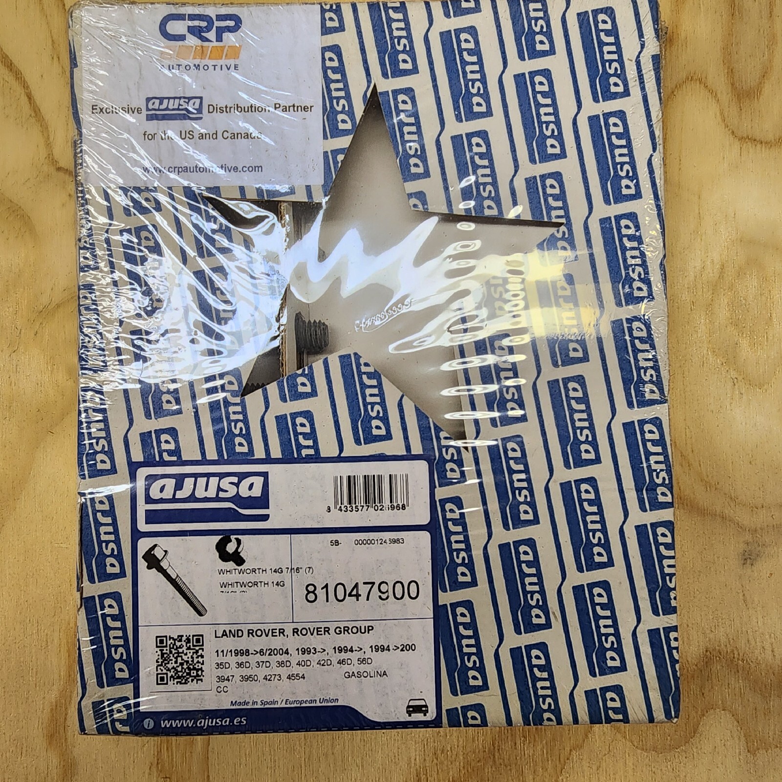 Engine Cylinder Head Bolt Set Ajusa 81047900