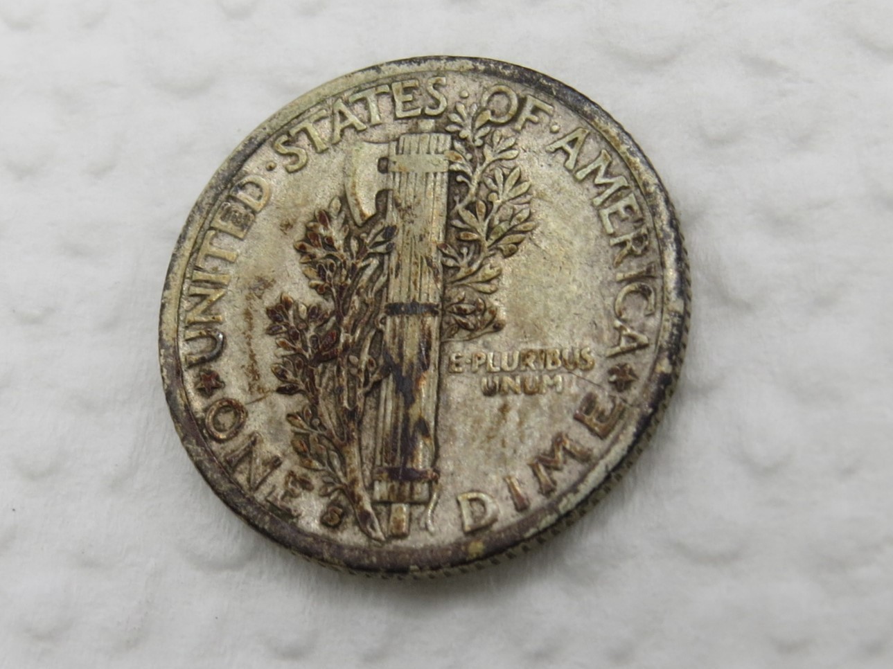 1929 S Mercury Dime - VF+ - 90% Silver 10 Cent US Coin - Better Date