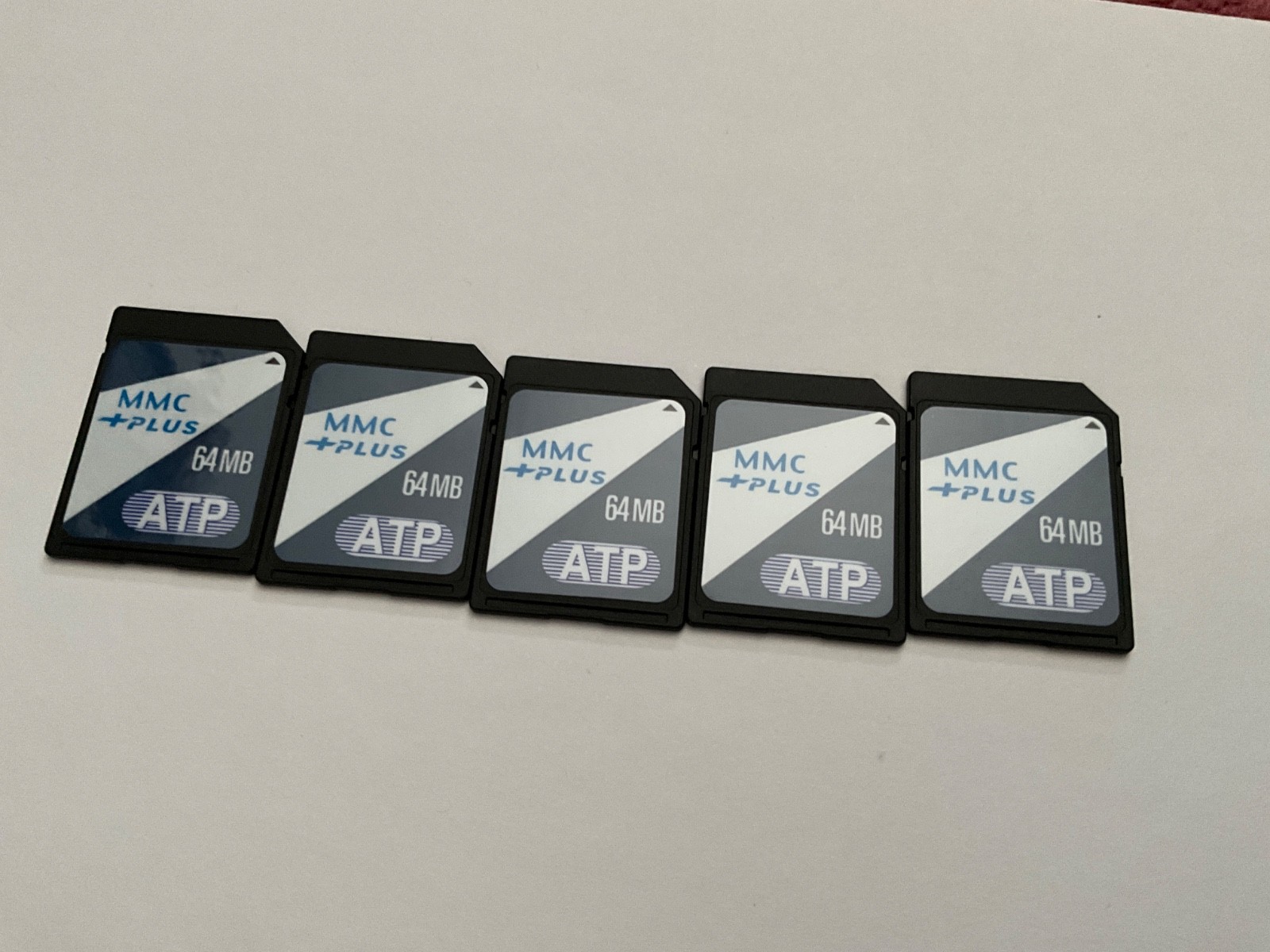 Lot of 5pcs 64MB MMC very small storage space memory  cards for older MMC DEVICE