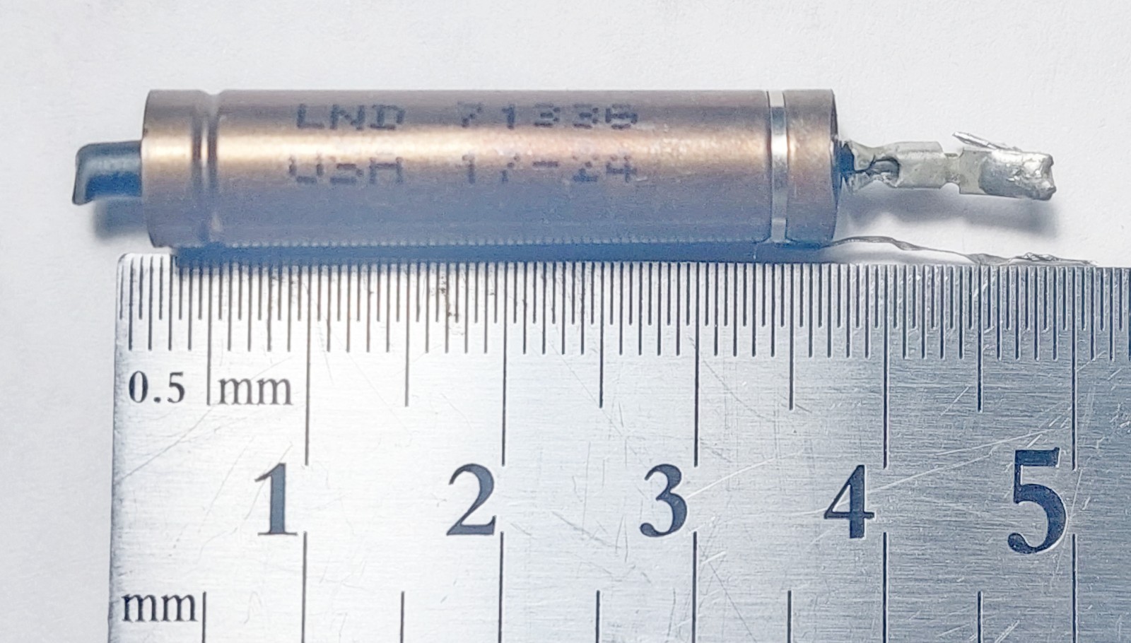 LND71336 thin-wall beta-gamma Geiger tube radiation detector TESTED