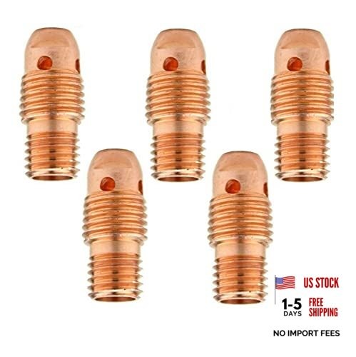 13N27 TIG Welding Collet Body Collet Body For TIG Torch 9, 20, 25 Series 1/16”
