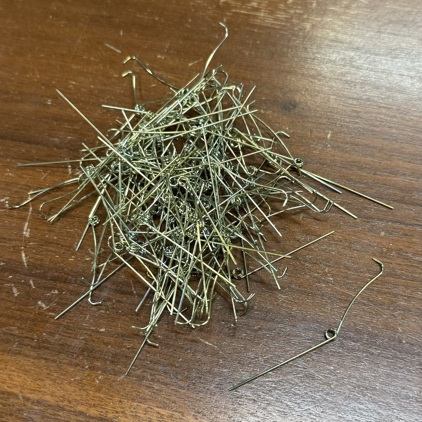 Set of 100 Hammer Butt Springs for Upright Piano Repair, 1-1/8" Length