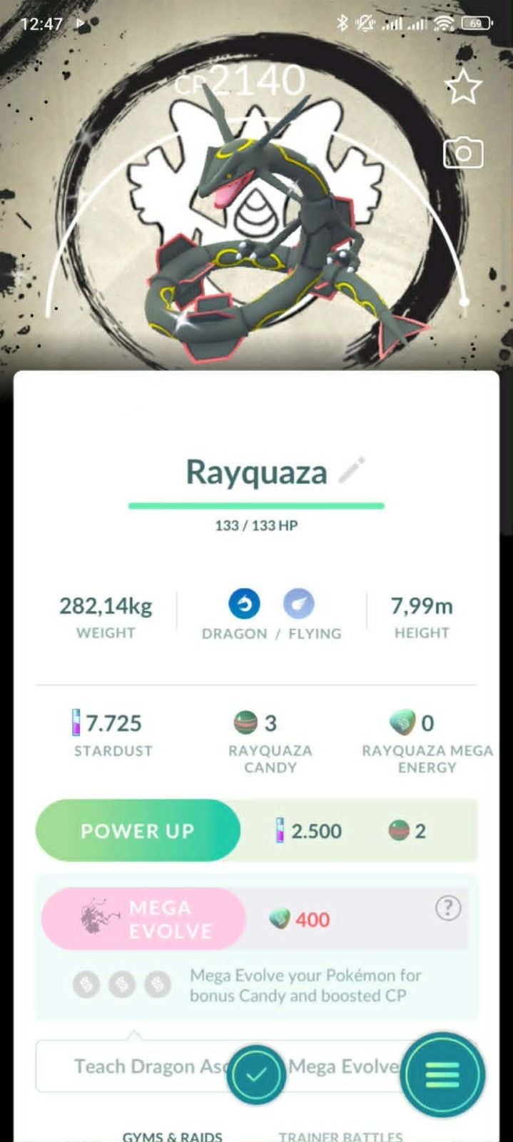 ✨Shiny Rayquaza Special Background - GO Fest 2026✨- P T C - Description