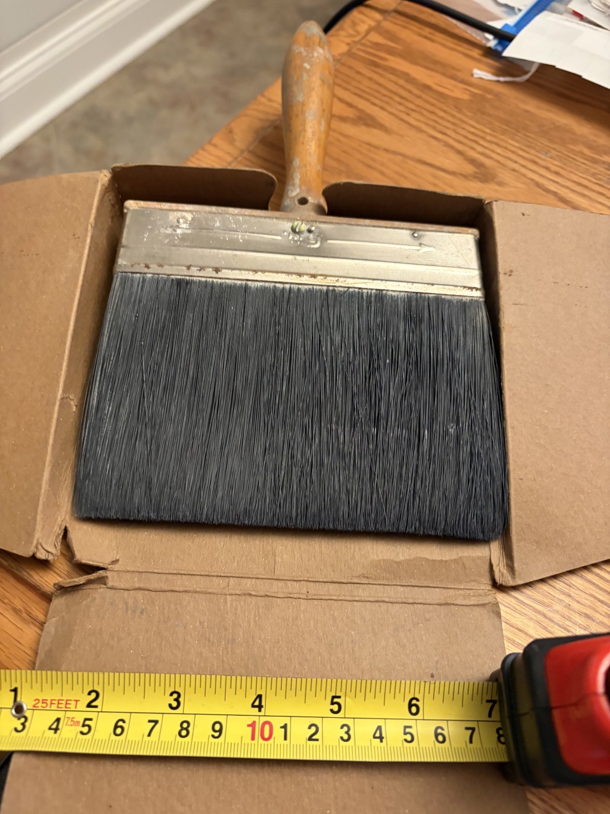 Vintage Linzer 6" inch Paint Brush#60 in Box