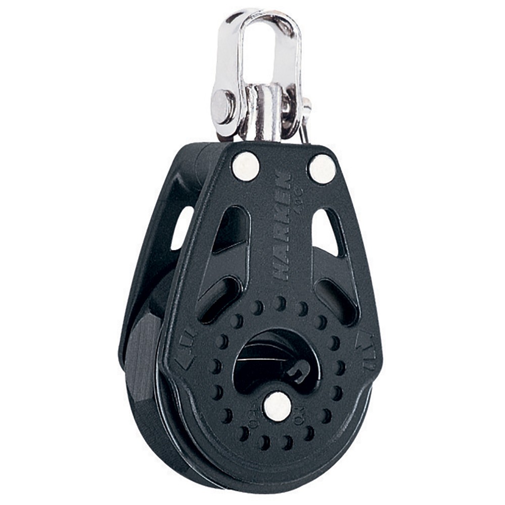 Harken 40mm Carbo Single Ratchet Block w/Swivel HARKEN 2608  Expedited Shipping