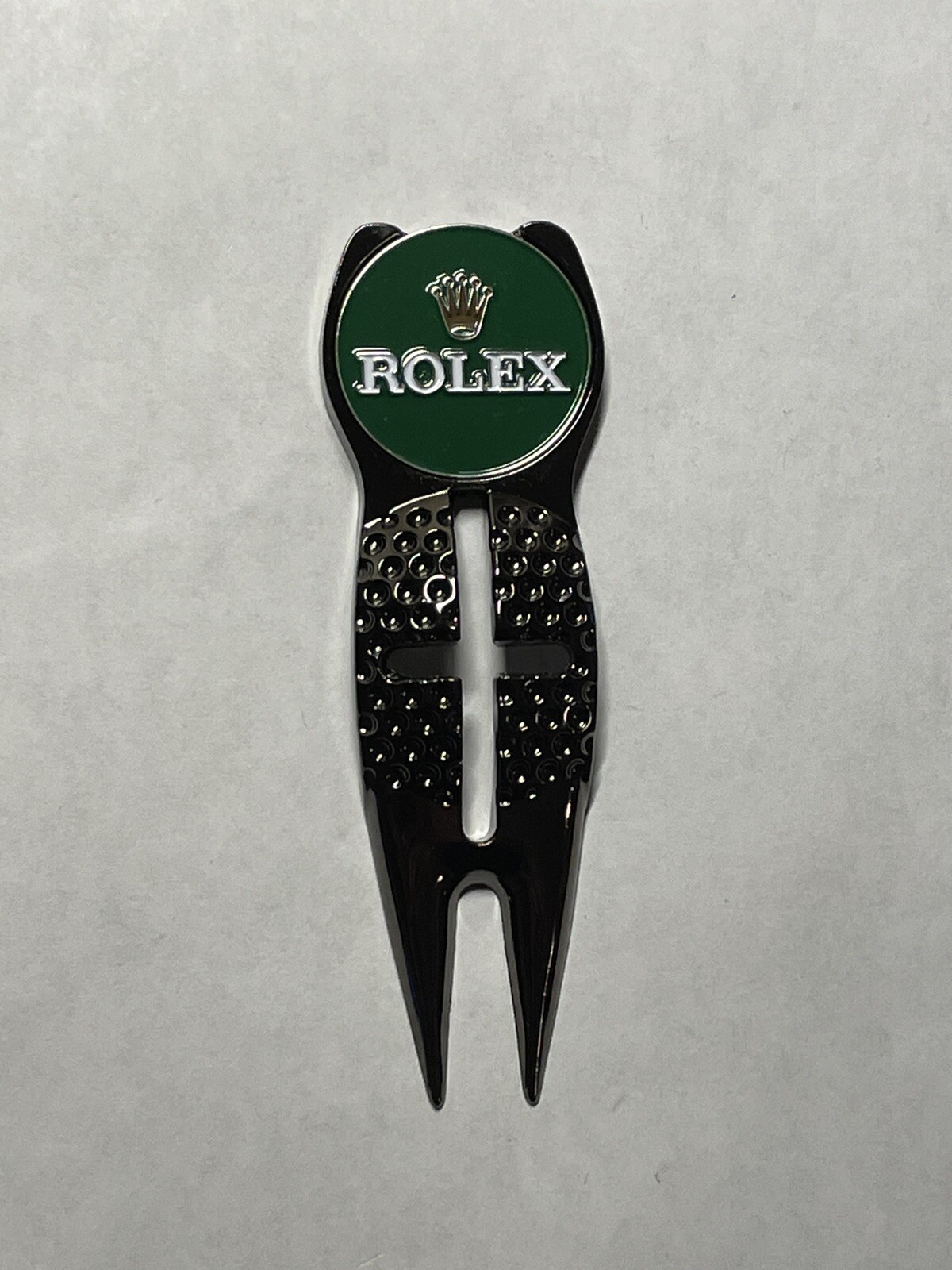 (1) Rolex Crosshairs Golf Divot Tool & (1) Rolex 1" Coin Style Golf Marker
