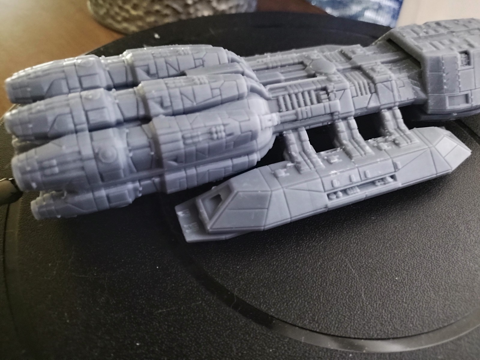 Battlestar Pegasus 3D Resin Print 8.75 " In Length
